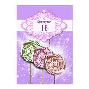 Girls birthday candy sweet 16