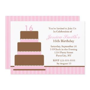 Girly Pink Girls Birthday Party