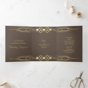 Glam Gold Quinceanera Party