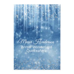 Glam Winter Themed Quinceanera Birthday