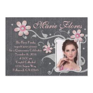 Glitter and Rhinestone Quinceanera