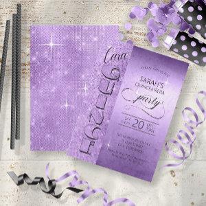 Glitter and Shine Quinceanera Violet ID701