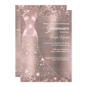 Glitter confetti Quinceanera