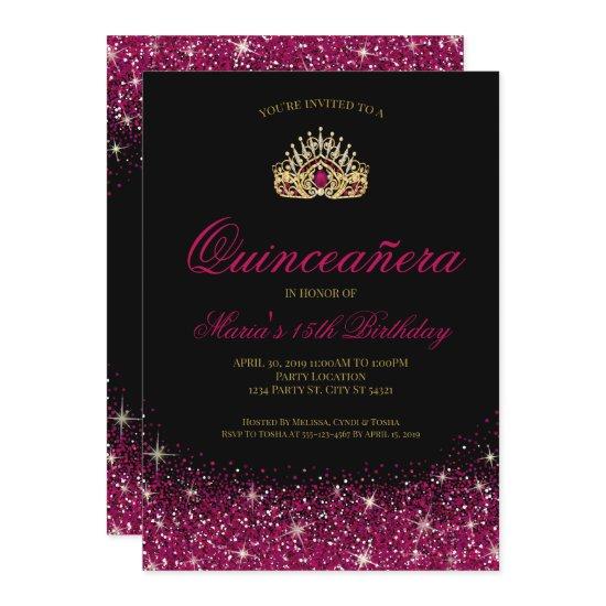 Gold and Glitter, Glam Quinceañera