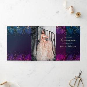 Gold Leaves Quinceanera Party