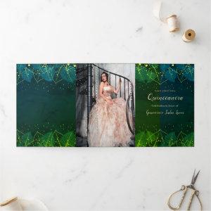 Gold Leaves Quinceanera Party