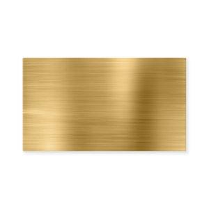 Gold Metallic Shimmer Foil Blank Place Card