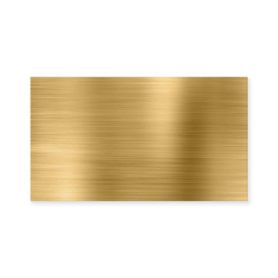 Gold Metallic Shimmer Foil Blank Place Card