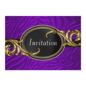 Gold Purple Zebra All Occasion Party