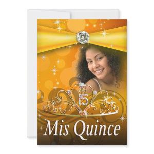 Gold Quinceanera 15 Princess Tiara  Photo