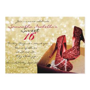 Gold Sparkle Sweet 16