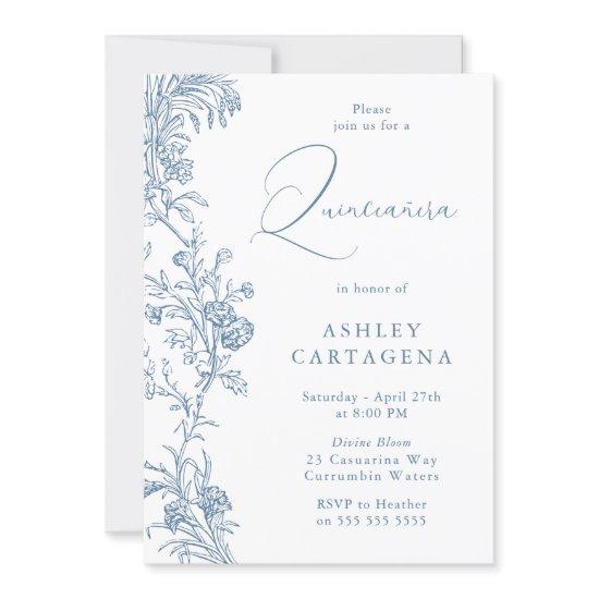 Gorgeous Modern Elegant Quinceanera Birthday