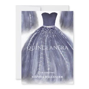 Gorgeous Navy Blue Quinceanera Dress Gown Party