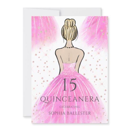 Gorgeous Pink Princess Dress Quinceanera Party