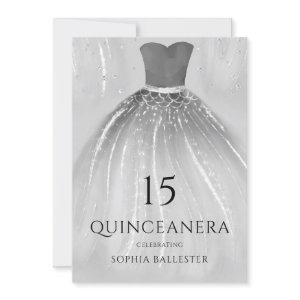 Gorgeous Silver Mermaid Dress Quinceanera Party