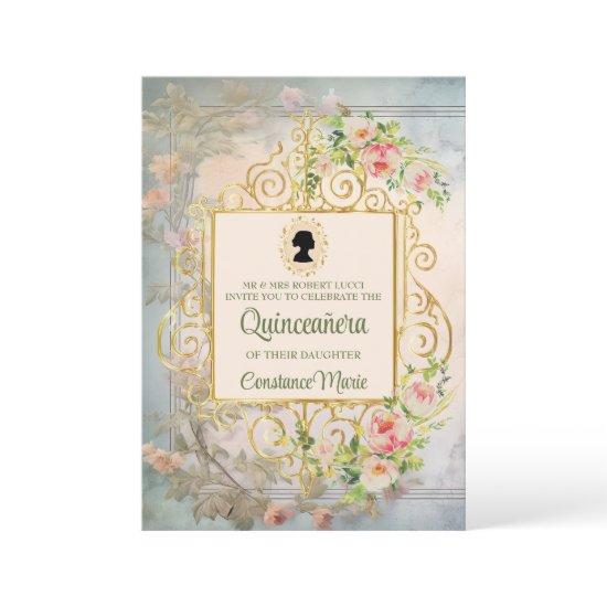 Graceful Chic Regency Era Quinceanera