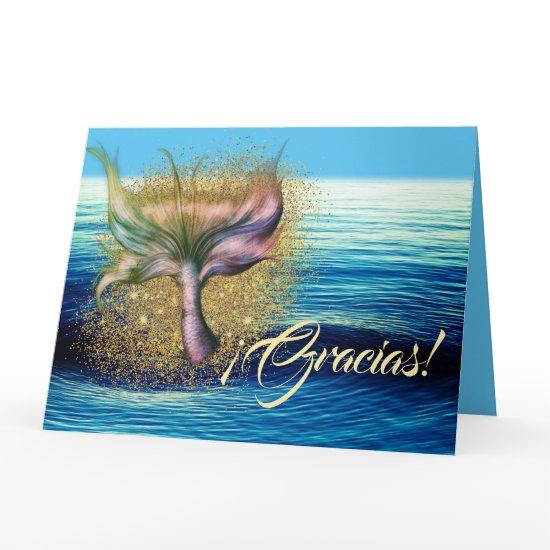 Gracias por ayudarnos celebrating! Thank You Card
