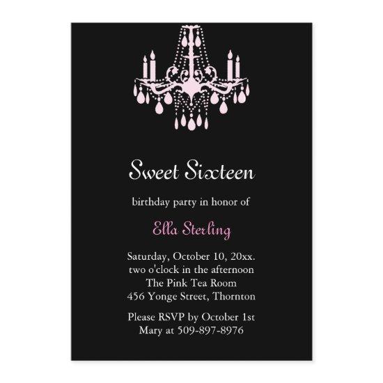 Grand Ballroom Birthday  (black)