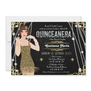Great Gatsby Flapper Girl Quinceanera
