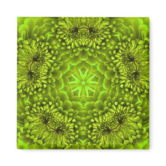 GREEN DAHLIA MAGNET