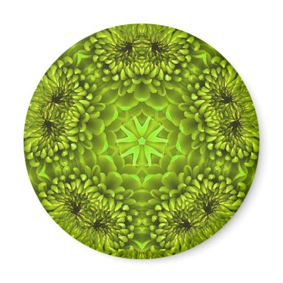 GREEN DAHLIA MAGNET