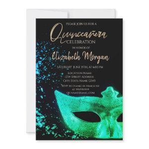 Green Masque,Confetti  Quinceañera
