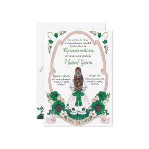 Green  Quinceanera Charra, Rancho Charro Western