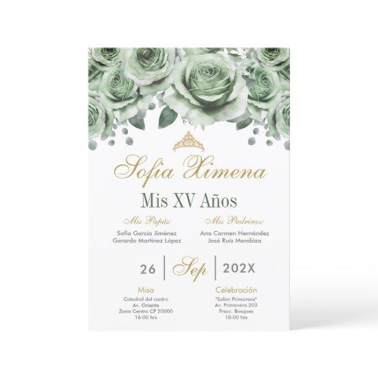 Green Quinceanera