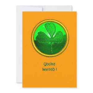 GREEN SHAMROCK GEMSTONE ,ST PATRICK'S DAY PARTY