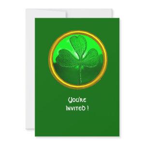 GREEN SHAMROCK GEMSTONE ,ST PATRICK'S DAY PARTY