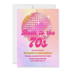 Groovy Retro15th Let's Quinceañera Disco Birthday