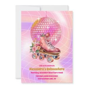Groovy Retro Roller Skating 15th Quinceañera