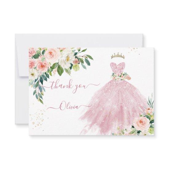 H2 Sparkling Pink Quinceanera Dress Thank You