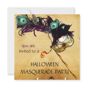 HALLOWEEN MASQUERADE PARTY black blue white
