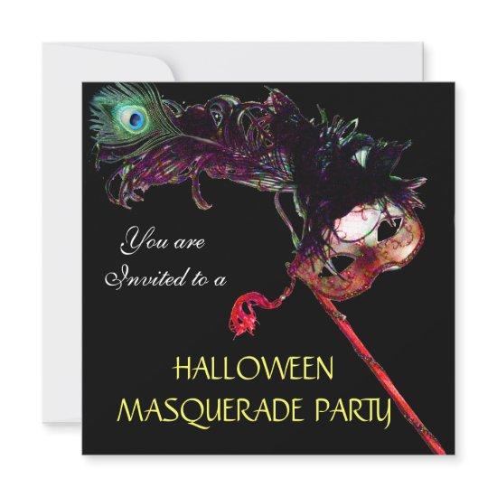 HALLOWEEN MASQUERADE PARTY,Black Purple
