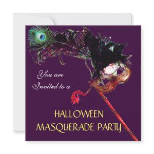 HALLOWEEN MASQUERADE PARTY,Black Purple