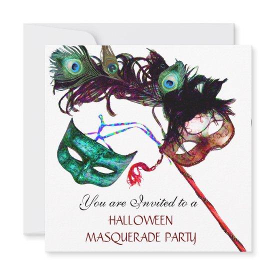HALLOWEEN MASQUERADE PARTY,Black white