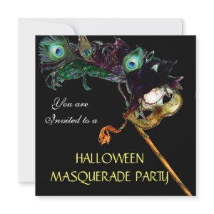 HALLOWEEN MASQUERADE PARTY,Black yellow blue