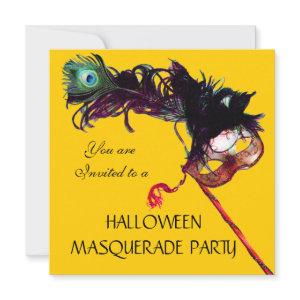 HALLOWEEN MASQUERADE PARTY,Black Yellow