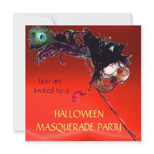 HALLOWEEN MASQUERADE PARTY, Red