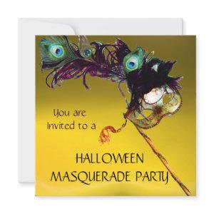 HALLOWEEN MASQUERADE PARTY Yellow Orange blue