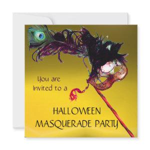 HALLOWEEN MASQUERADE PARTY, Yellow Orange