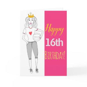 Happy 16th Birthday Card
