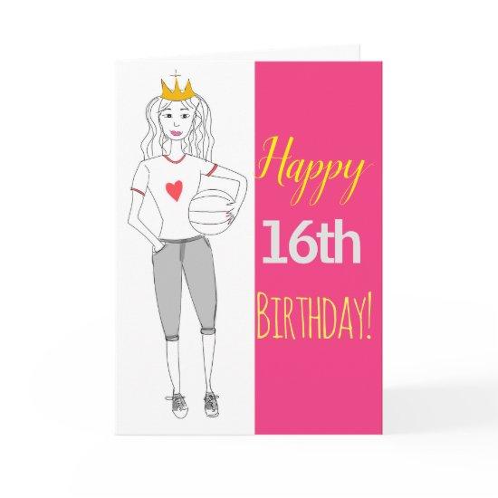 Happy 16th Birthday Card