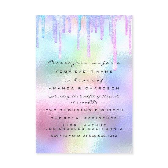 Hologram Unicorn Mermaid 16th 15th Pastel
