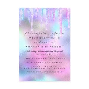 Hologram Unicorn Mermaid 16th 15th Pink
