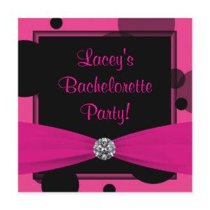 Hot Pink Bubbles Hot Pink Bachelorette Party