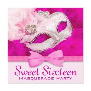 Hot Pink Masquerade Party