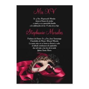 Hot Pink Masquerade Quinceanera