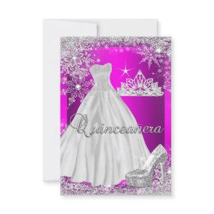 Hot Pink Quinceanera 15th Birthday Party